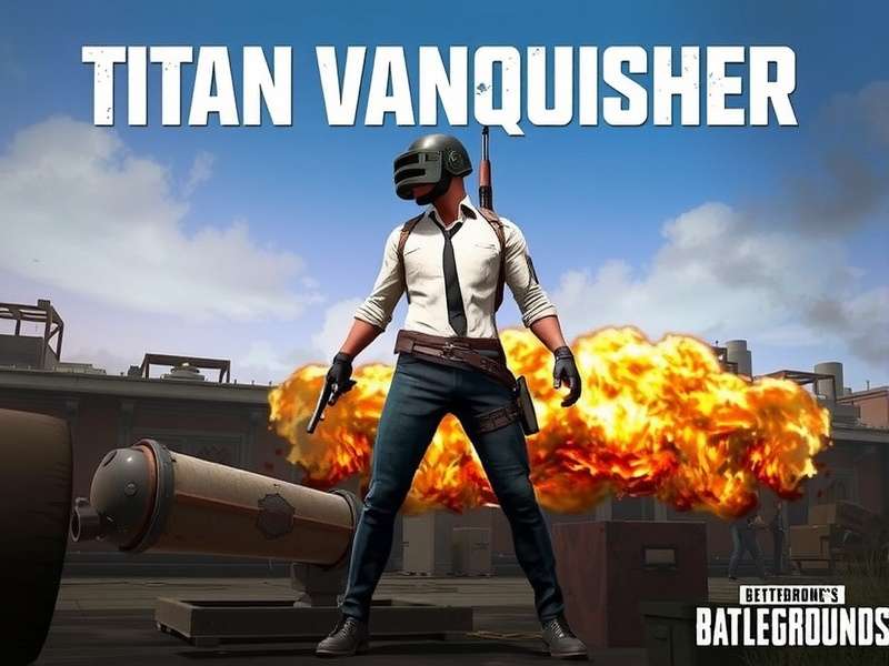 PUBG Titan Vanquisher Game Banner